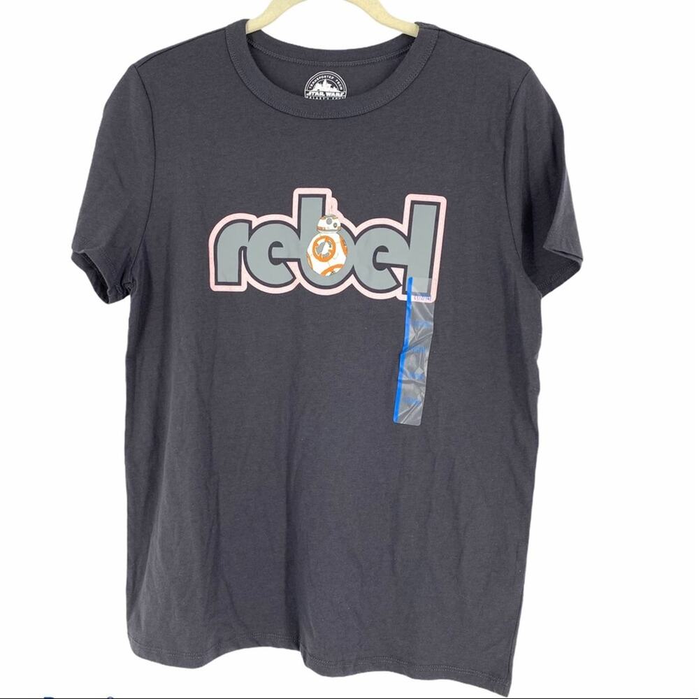 Star Wars Dark Grey Rebel Graphic Tee‎ Size XS